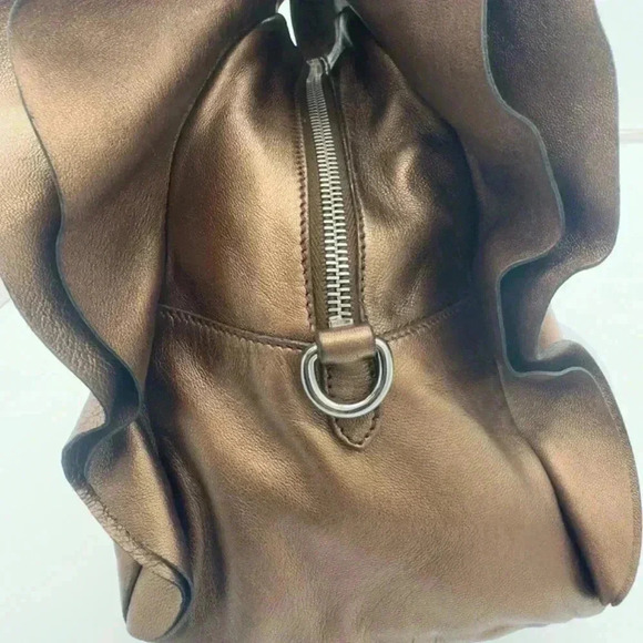 PRADA Rovere Mordore Nappa Leather Bauletto - Picture 6 of 16